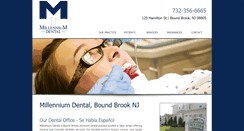 Desktop Screenshot of millenniumdentalnj.com